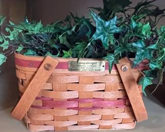 Longaberger 1992 Season's Greetings Basket