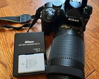 Nikon D3400 DSLR Camera with 70-300mm Lens