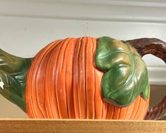 Pumpkin Style Teapot