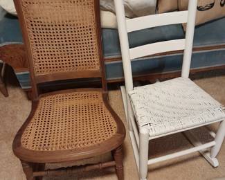 Cane chairs