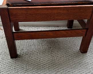 Wooden step stool