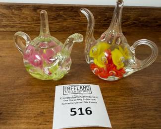 Over 200 pieces of St. Clair art glass signed paperweights and items