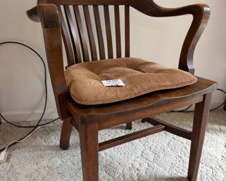 Oak office chair