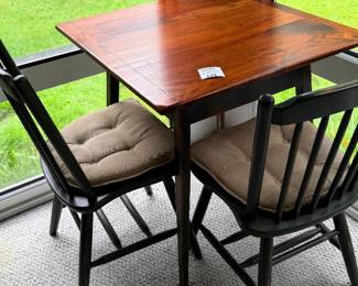 Table and chairs
