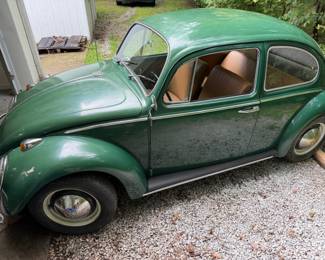 1966 Volkswagen Bug GREEN CALIFORNIA Car!  