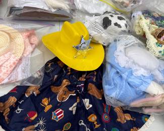 DOZENS of 1990s vintage original PORCH GEESE Clothing sets!