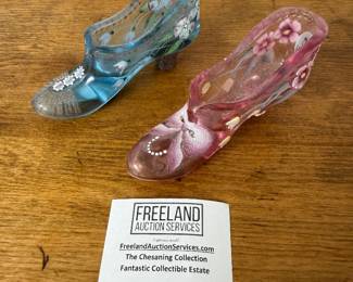 Dozens of FENTON Pieces signed