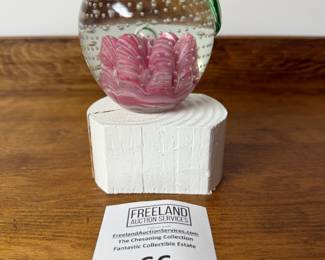 Over 200 pieces of St. Clair art glass signed paperweights and items