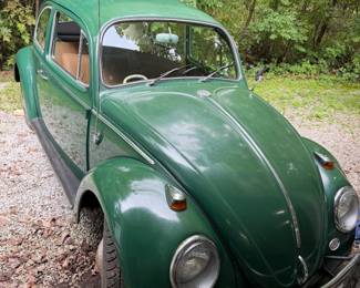 1966 Volkswagen Bug GREEN CALIFORNIA Car!  