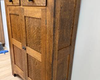 Oak Pie Safe