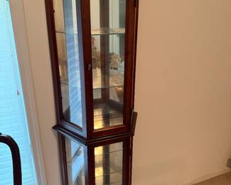 Lighted Curio cabinet