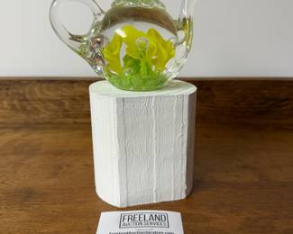 Over 200 pieces of St. Clair art glass signed paperweights and items