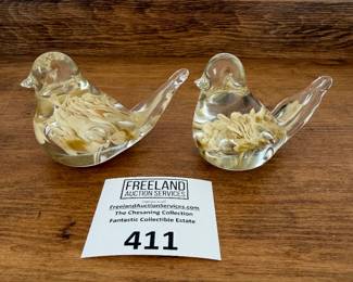 Over 200 pieces of St. Clair art glass signed paperweights and items