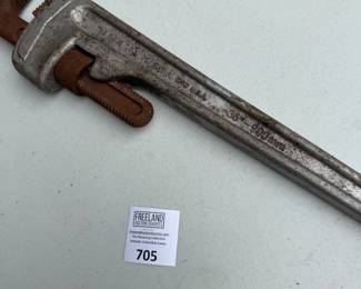 Vintage RIGID pipe wrench