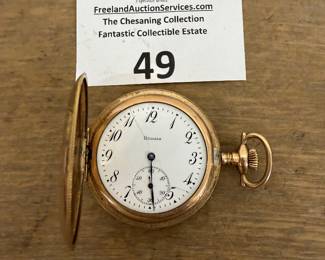 Illinois Railroad antique pocket watch
