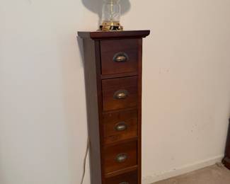 Unique multi drawer night stand