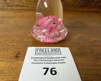 Over 200 pieces of St. Clair art glass signed paperweights and items