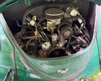 1966 Volkswagen Bug GREEN CALIFORNIA Car!  