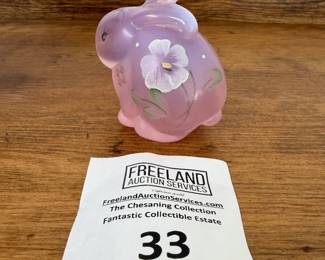 Dozens of FENTON Pieces signed