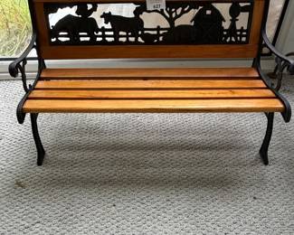 Wooden Bench