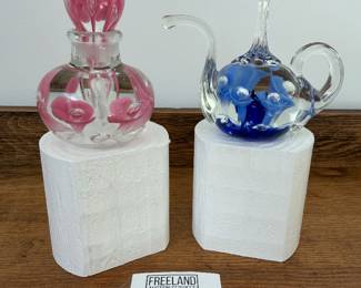 Over 200 pieces of St. Clair art glass signed paperweights and items