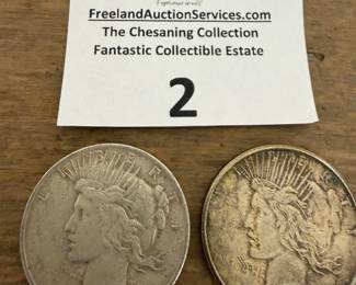 Dozens of Silver Dollars