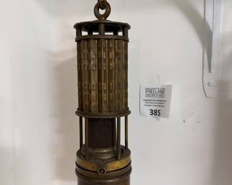 Brass unusual early 1900s lantern