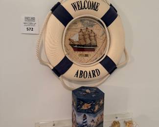 Welcome Aboard Nautical Decor