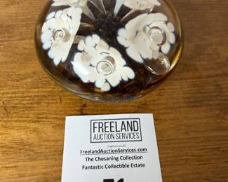 Over 200 pieces of St. Clair art glass signed paperweights and items