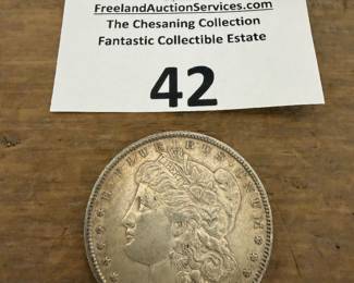 1890 Morgan Silver Dollar