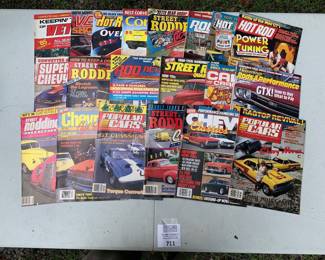 Corvette and Hot Rod magazine collection