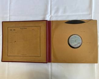Antique 78 RPM Records Victor Victrola Caruso Harry Smith 1938 Record Albums