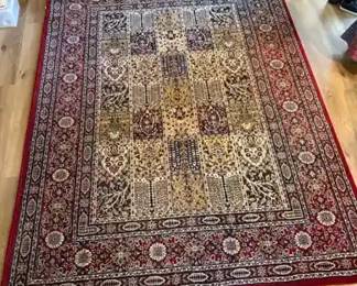 IKEA VALBY RUTA Patterned Area Rug  Approx. 5 ft 7 in  7 ft 7 in