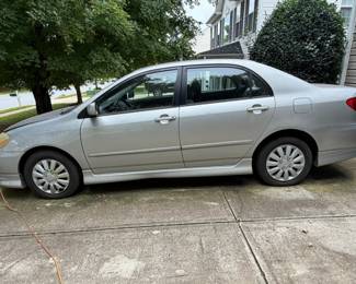  02 2003 Toyota Corolla S 5Speed Manual Sedan  204K Miles  One Owner