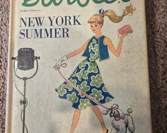 1962 Hardcover copy of Barbie's New York Summer written by Cynthia Lawrence
