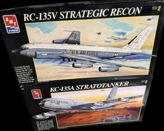 AMT RC-135V Strategic Recon & KC-135A Stratotanker MODEL AIRPLANES - Unopen Boxes