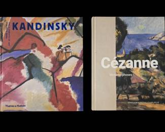 A colorful and richly illustrated Thames & Hudson book about the life of Wassily Kandinsky—the pioneer of abstract art and  lavishly illustrated exhibition catalog on Paul Cezanne. 