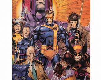 1991-1992 X-Men Legends Vol 1 Mutant Genesis Jim Lee Joe Chiodo Poster