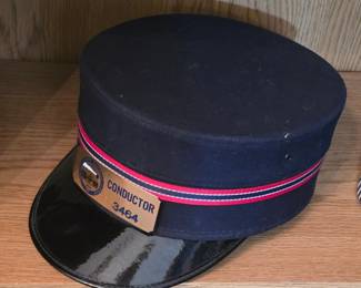 Conductor's Hat - very nice with Long Island RR logo