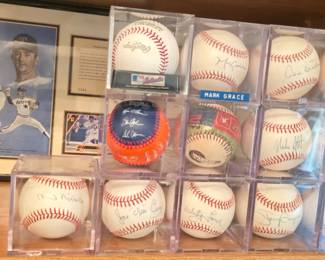 Signed Baseballs