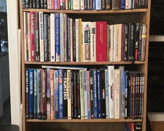 A nice collection of collectible books in a variety of subjects ... historical figures, trains, planes and automobiles
