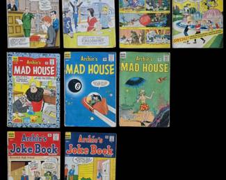 Vintage 1960s Life with Archie - Archie's Mad House - Archie's Joke Book