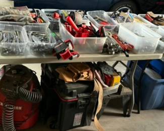 Boxes and boxes of Craftsman tools!