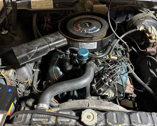 1970 AMC AMX - 70,213 miles - 2 seat - 4 speed manual floor shift - 360 cid V8, 4 barrel (~290 HP)