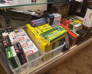 a selection of ammo