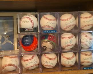 Signed Baseballs