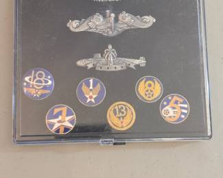 Military pins