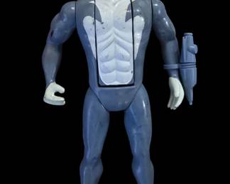 1987 LJN Tigersharks Telepix MAKO Changing Head Figure with snap-on wrist rocket