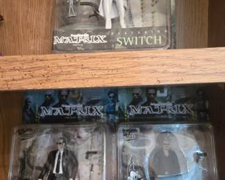 New Maxtrix figurines - Switch, Smith & Cypher