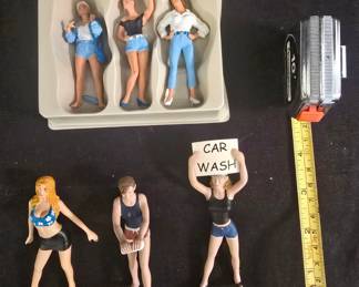 Preiser Teenagers #65312 O-scale & the Car Wash Crew